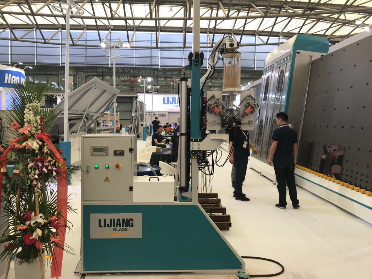 AUTOMATIC DESICCANT MOLECULAR FILLIER FOR DGU GLASS PROCESSING MACHINE