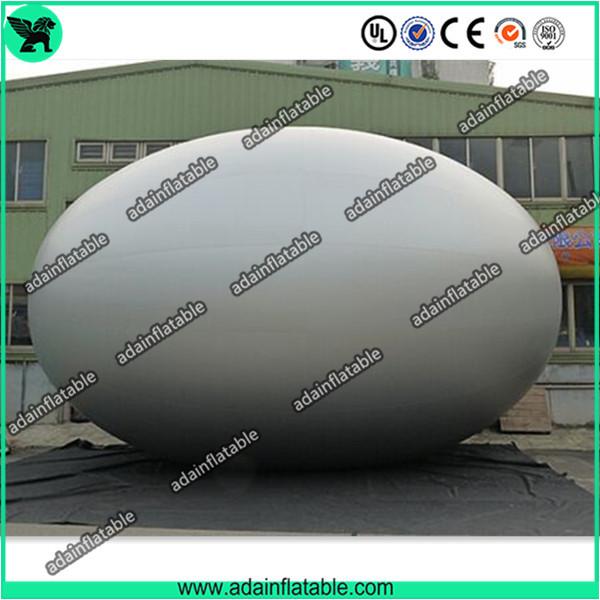 Customized Decoration Colorful Inflatable Silver Egg Easter Festival Decoration