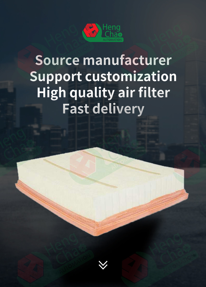 Filter Screen OEM 6C0129620A Stable Performance Auto Air Filter Machines Output