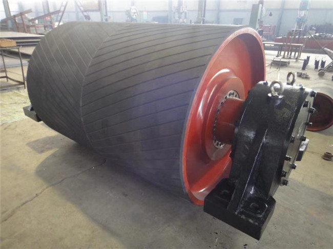 Belt Rubber Lagging Pulley