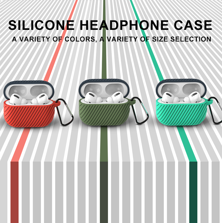OEM Protective Waterproof Silicone Earphone Case Cover
