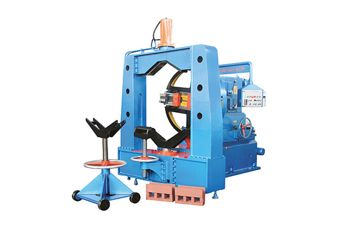 Elbow Pipe Fittings Automatic Beveling Machine 985mm Effective Movement