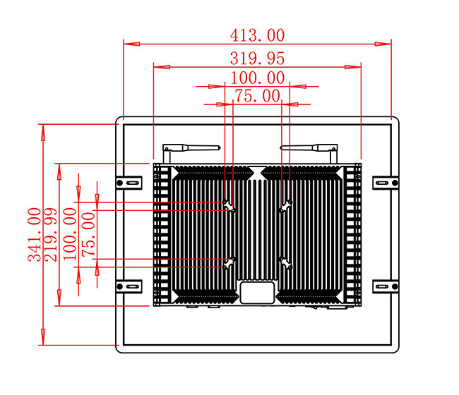 19-Inch Precision Touch Display for Access Control Panels and Medical Diagnostics