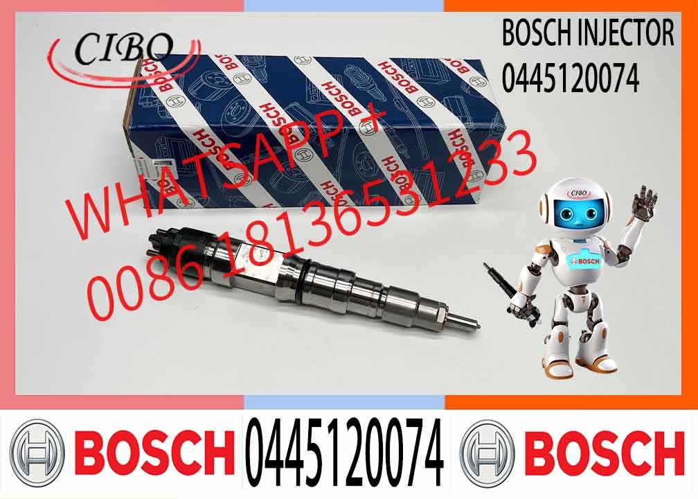 0445120074 Diesel Fuel Injector 0445 120 074 0445120074/0445120138 For Vovlo Excavator