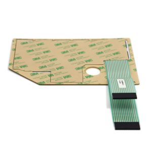 Waterproof Capacitive Membrane Keypad With PET Circuit ZIF Connector