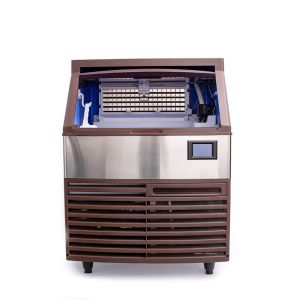 Commercial Touchpad Control Panel 120Kg Square Ice Cube Maker Machine for Food