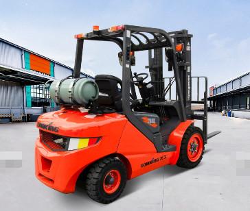 3 Ton LPG Gasoline Forklift Truck Internal Combustion Counterbalanced Forklift