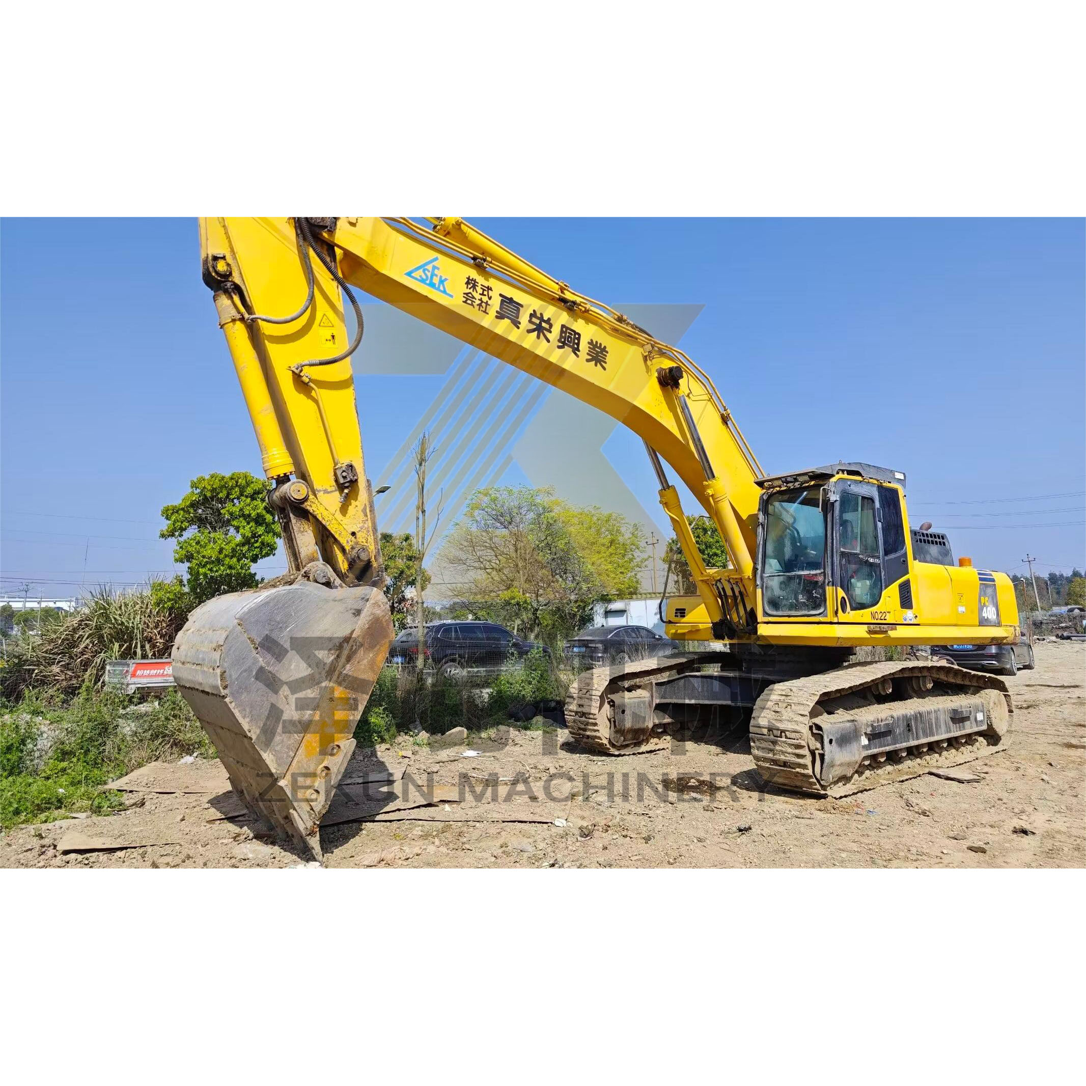 Komatsu PC400-8 Model 2022 2023 Excavator for Turkey's Infrastructure Development