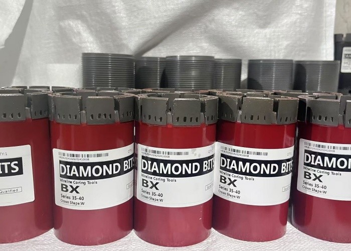 Exploration Engineering Drilling Diamond Core Drill Bits 60mm 75mm