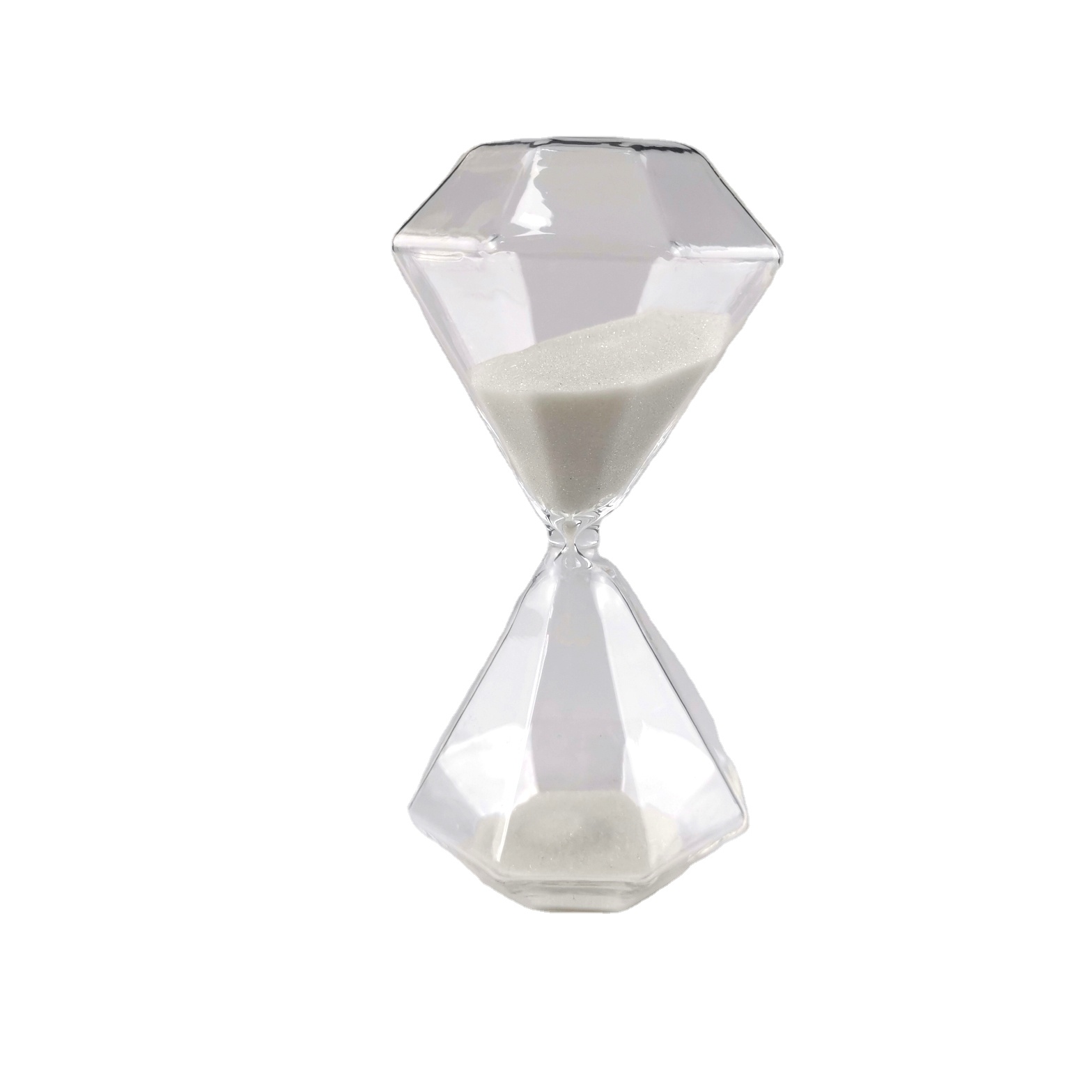 Diamond Sand Timer Hourglass 1-30min Logo Customized Timekeeping Device