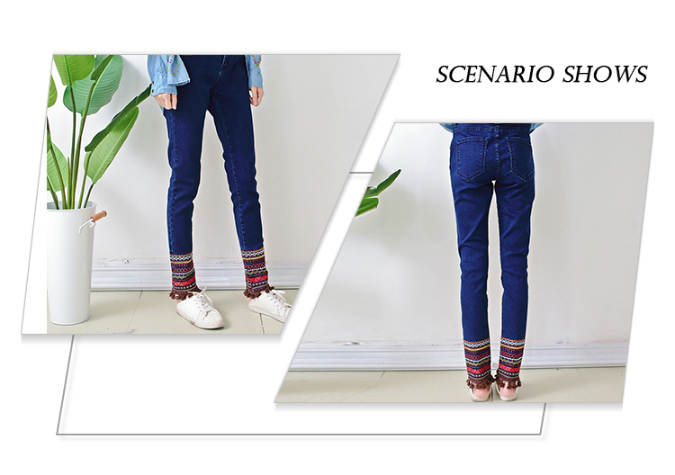 Mid Rise Women's Straight Leg Jeans Skinny Fit