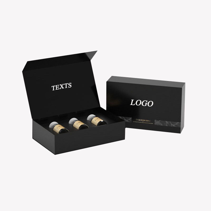 Flip Lid Paper Box for Skincare Facial Roller Gua Sha Set Customized Packaging Solution