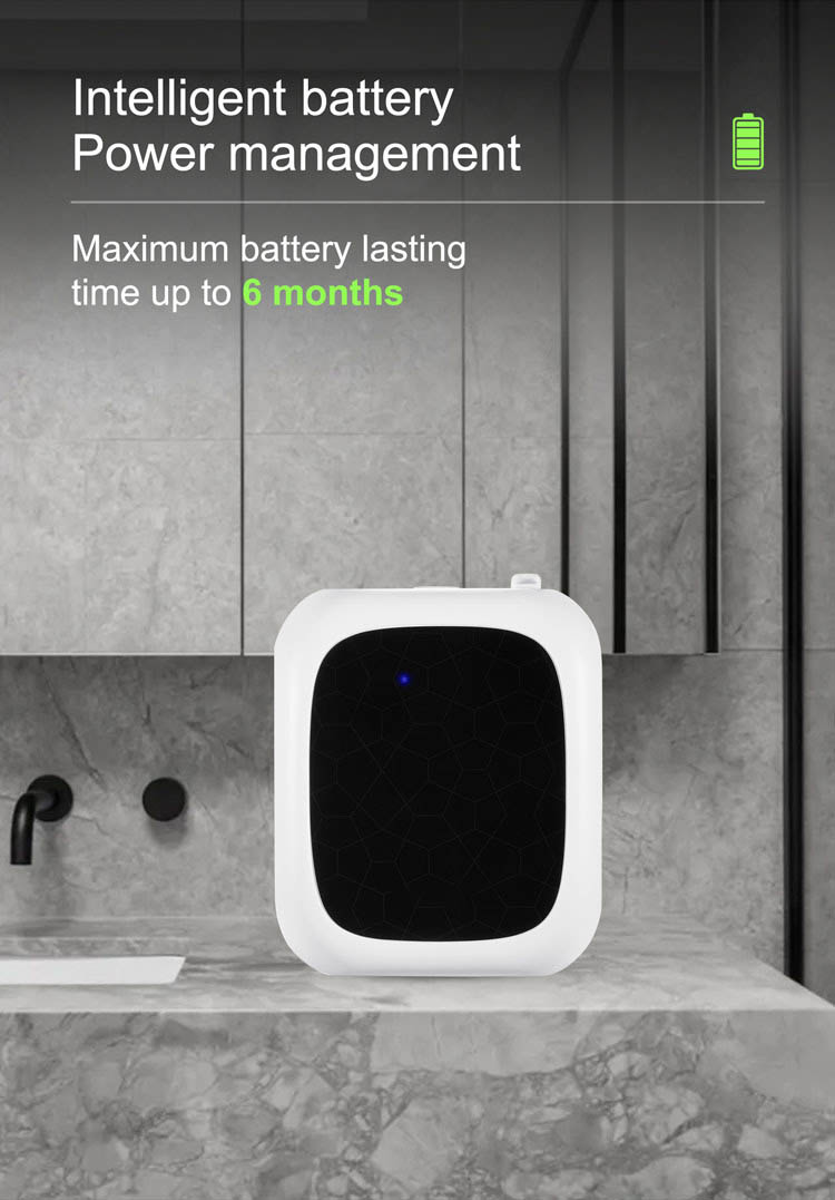 HOMEFISH Battery Operated Commercial Aromatherapy Diffuser Smart Scent Machine Nano Spray