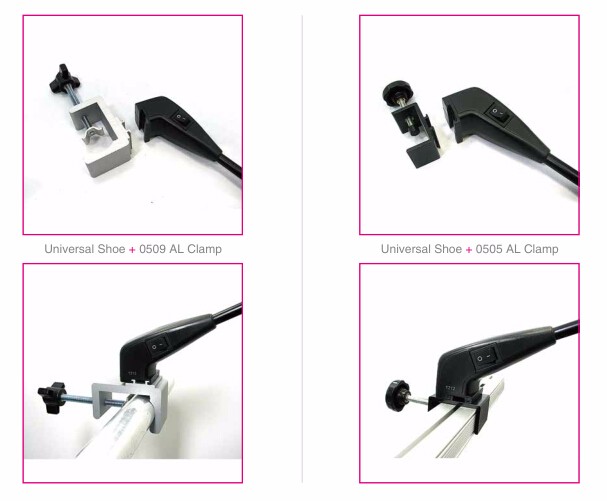 110V Flood display light with adaptor, Display light,exhibition arm light, pop-up spotlight can be connected ,LED light
