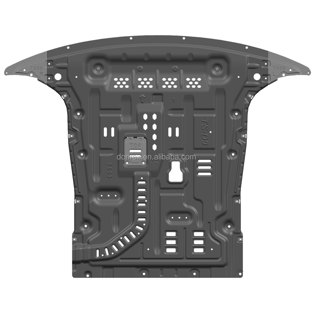 High- Everest Auto Parts 4x4 Accessories Engine Cover Skid Plate Guard Plate Chassis Guard Board For Ford