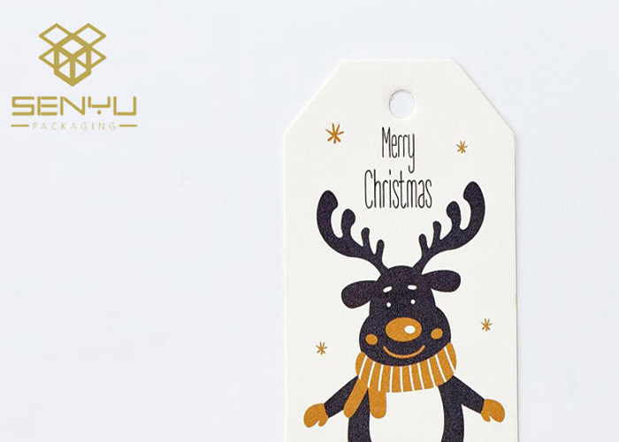 Custom 4c Printing Garment Clothing 600g Paper Hang Tags