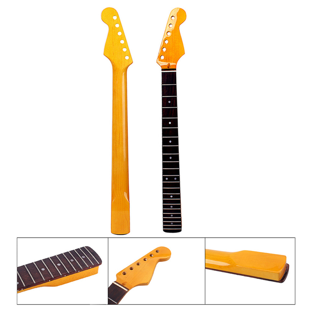 Rosewood Fingerboard 22 Fret Bass Neck ST Guitar Neck High Gloss