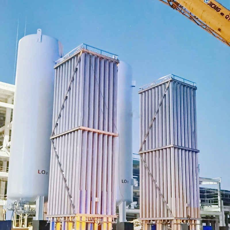 Eco-Friendly Liquid Oxygen Station for Wastewater Treatment Plants