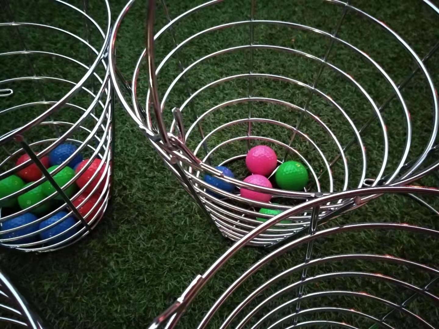 golf basket , iron golf basket , golf ball basket , golf metal basket , golf ball