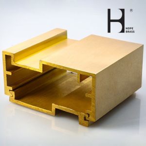 Rustproof 3kg/M 58% Copper Composite Handrail With Brushed Surface