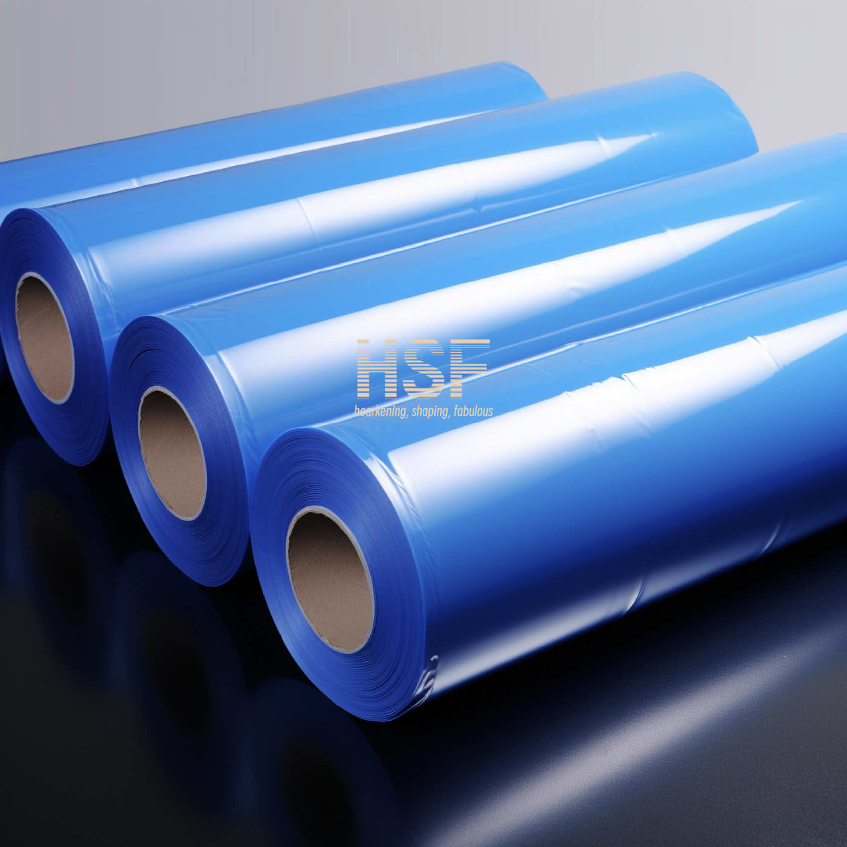 100 Micron Volatile Corrosion Inhibitor Film Translucent Blue High Density VCI Film