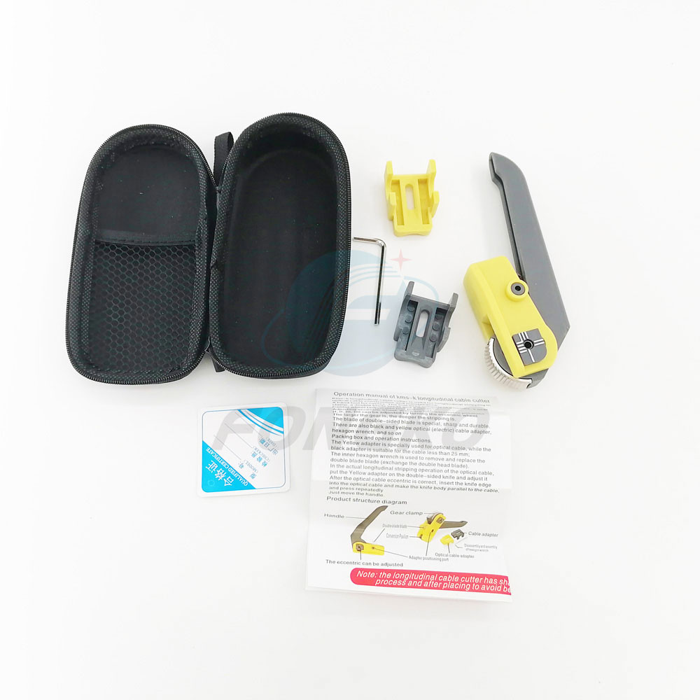 High Quality Adjustable Fiber Optic Cable Cutter ABS Longitudinal Slitter