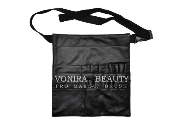 Portable Makeup Brushes Holder Organizer PU Cosmetic Waist Bag Case Beauty