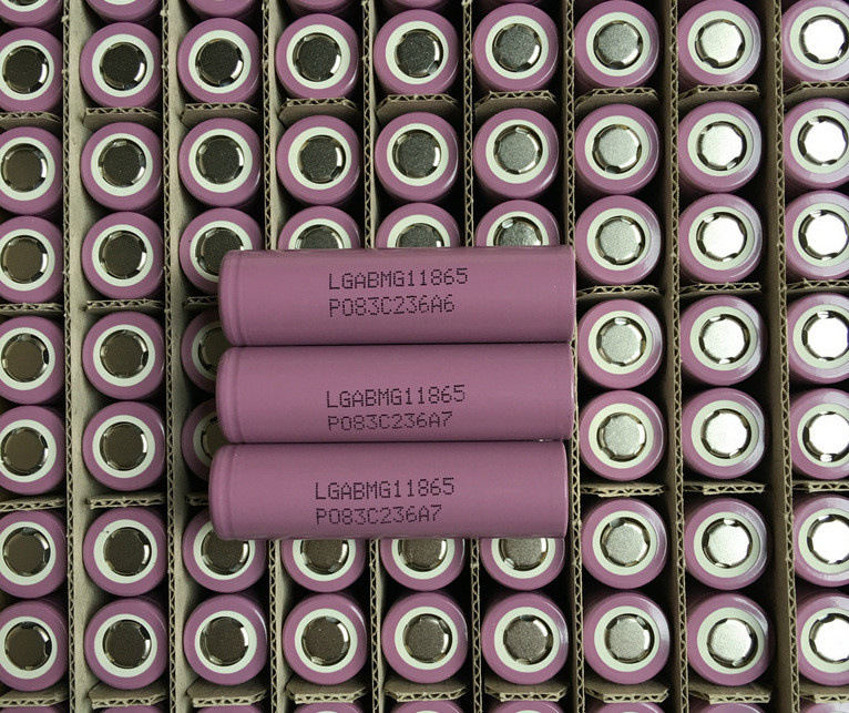 Ultra High Power Brand 18650MG1 Li-ion Battery Cells 3.6V 2900mAh 10A for Medical Devices、E-Bike