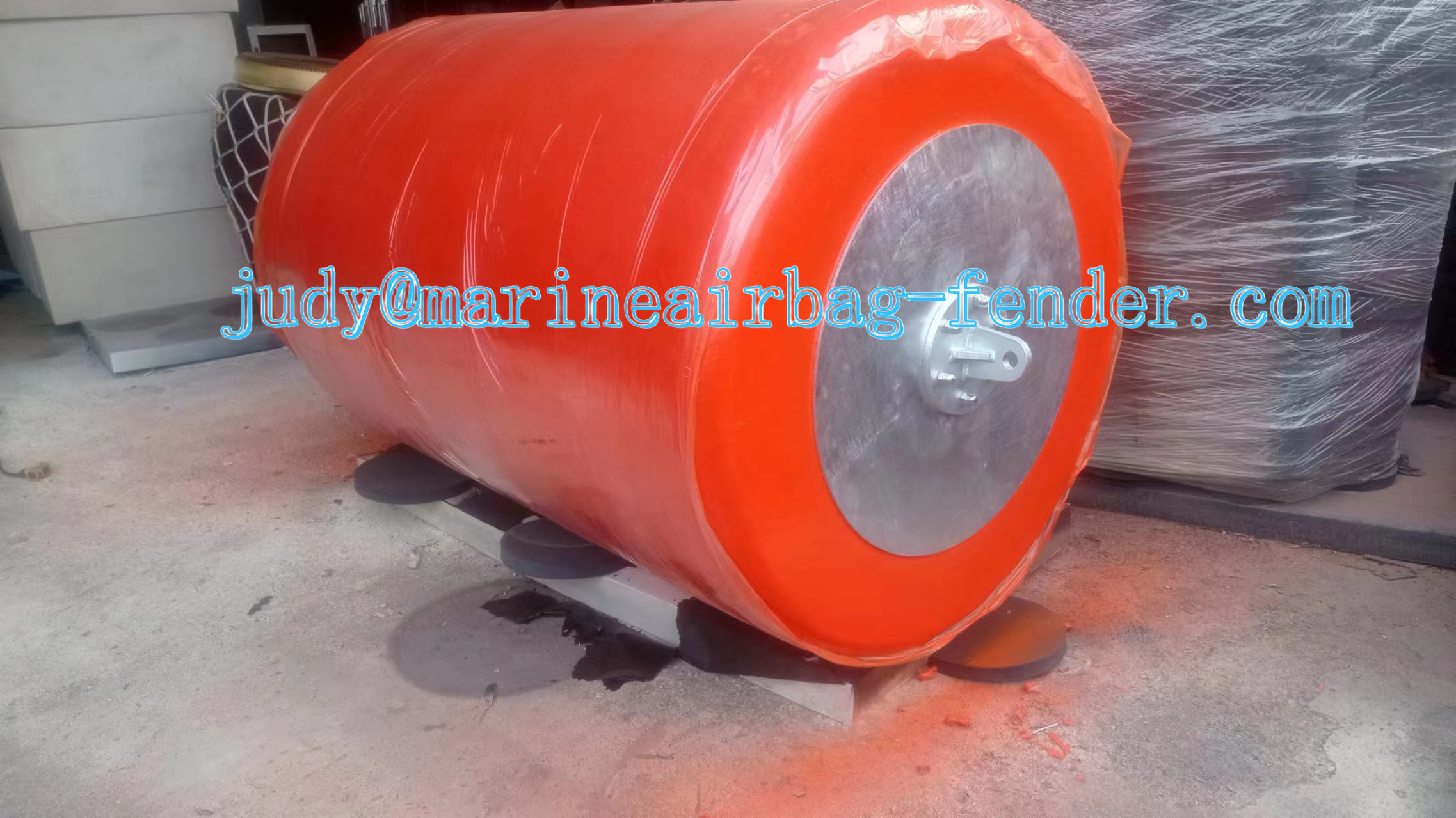 30-120Kg/M3 Density EVA Foam Filled Fender For Ship To Ship Heavy Duty