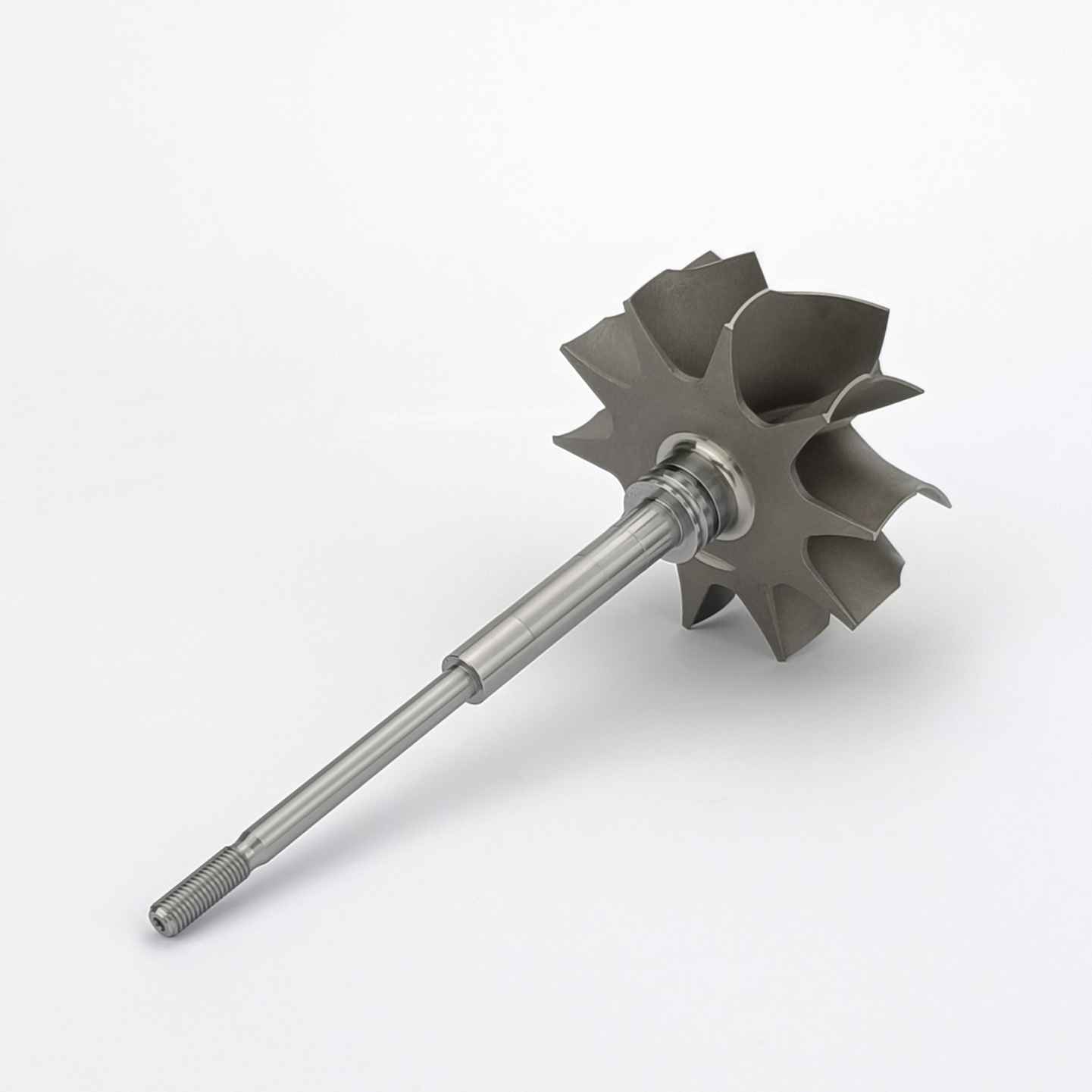 MS-TECH Turbo GTP38R Upgrade Turbine wheel shaft Ind 76.5mm Exd 69.8mm Blades 9