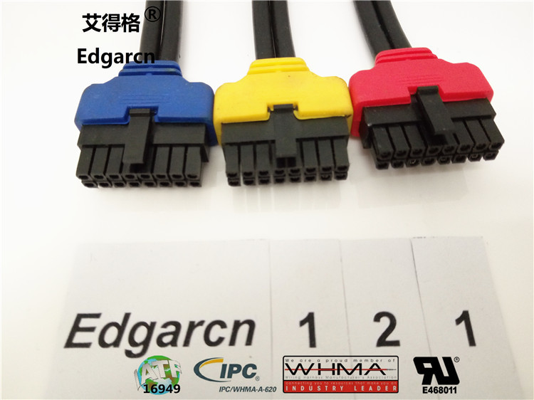Durable Custom Wire Assemblies Ul2464 Molex Micro-fit Overmolded Type