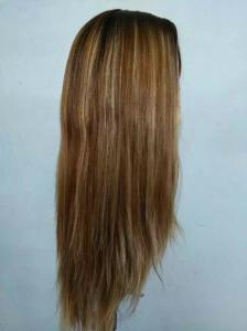  8A Big Layer European Virgin Human Hair Highlights Color European Hair Jewish Wig Kosher Wigs Manufactures