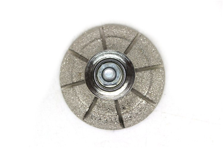 Granite Stone Stone Router Bits 5/8-11 Thread Demi Bullnose 75mm No 2 Grit
