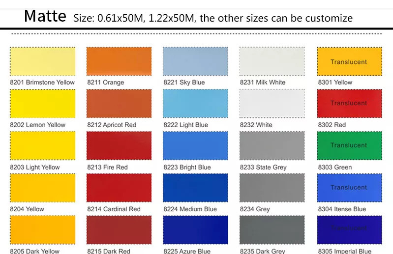 1.22Mx50M Self Adhesive Decorative Vinyl Translucent Vinyl Film For Glass
