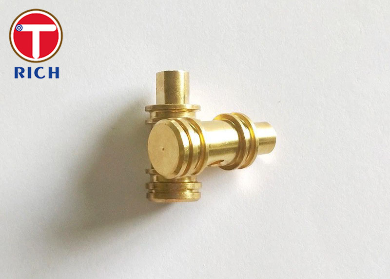 CNC Brass Brass Turned Parts Precision Hardware Parts Turning And Milling Compound Machining