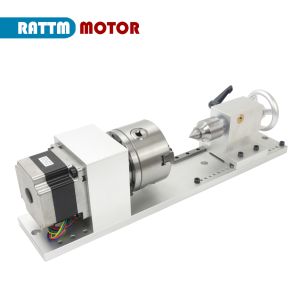  Rotating 4th Axis Planetary Reducer CNC Indexing Head Engraving Machine Accessories Manufactures