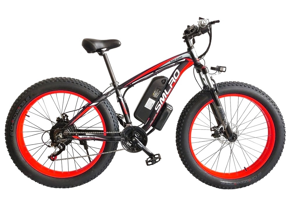 ODM 26 Inch Fat Tire Electric Bike With 48V 17.5AH Lithium Battery