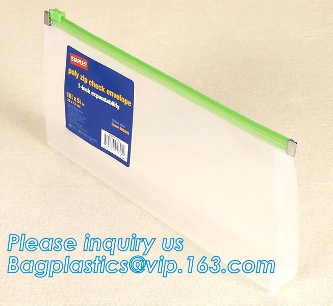 Office Document Hanging Hook Bag PP Stationery Products A4 File Folders