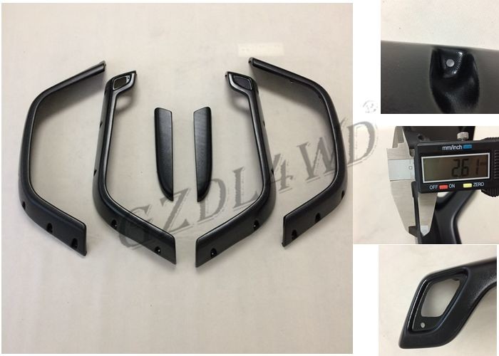 6 pcs / Set ABS Plastic 4x4 Wheel Arch Flares For Jeep Tj Wrangler