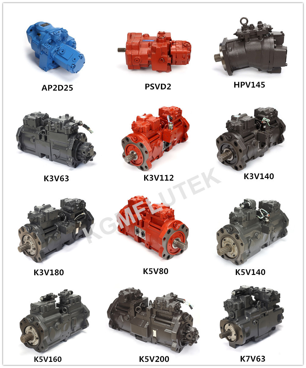 KYB Hydraulic Gear Pump KFP4156-KP1009CMR for WHEEL LOADER with Casting Iron
