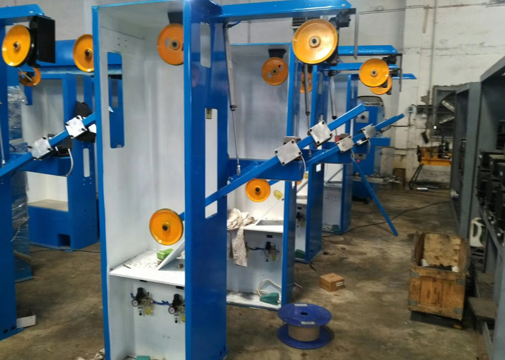 Copper Wire Drawing Machine With Annealing For Electric Cable Production Line