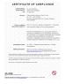 Taibang Motor Industry Group Co., Ltd. Certifications