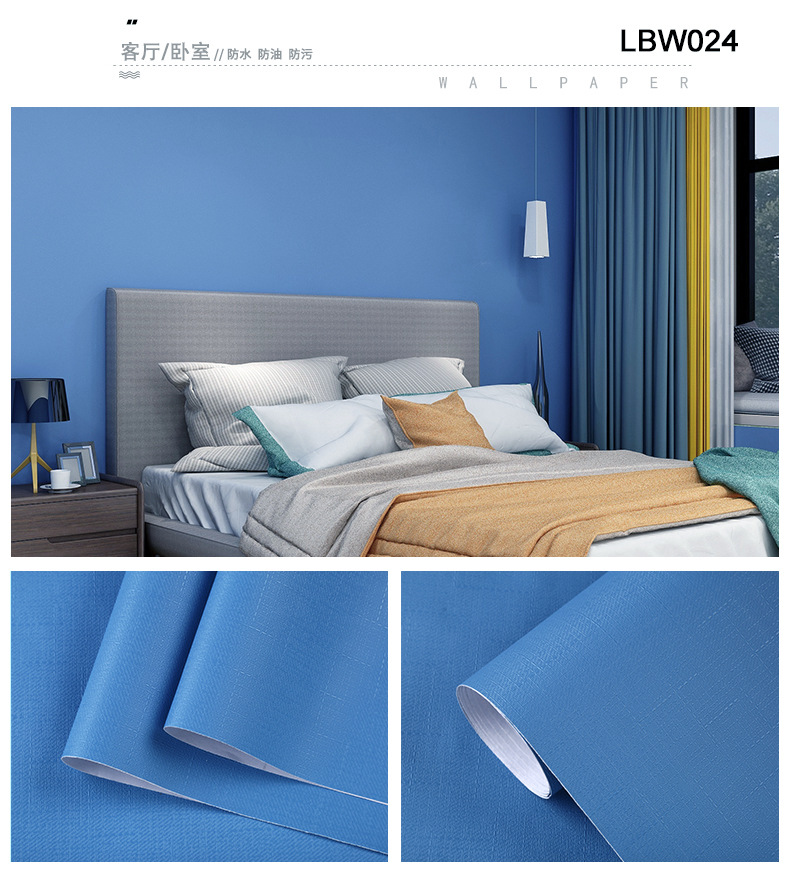 Add a Touch of Elegance with Our PVC Self Adhesive Non-woven Wallpaper Embossed Surface