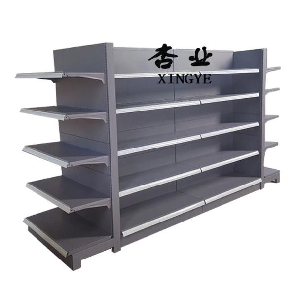 Factory Price Export island gondola display shelf supermarket shelves rack