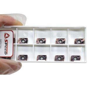 Tungsten Cnc Carbide Inserts , Cemented Carbide Turning Inserts XOMX120408