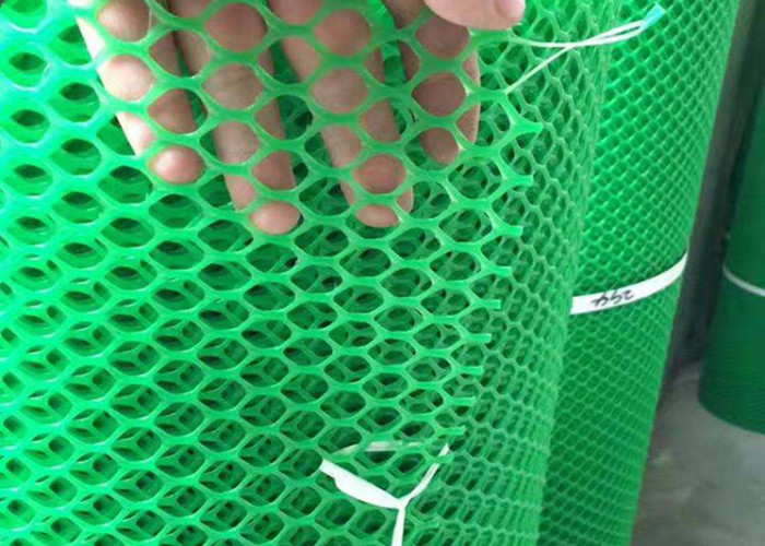1.2mm hole White Extruded Plastic Netting Mesh