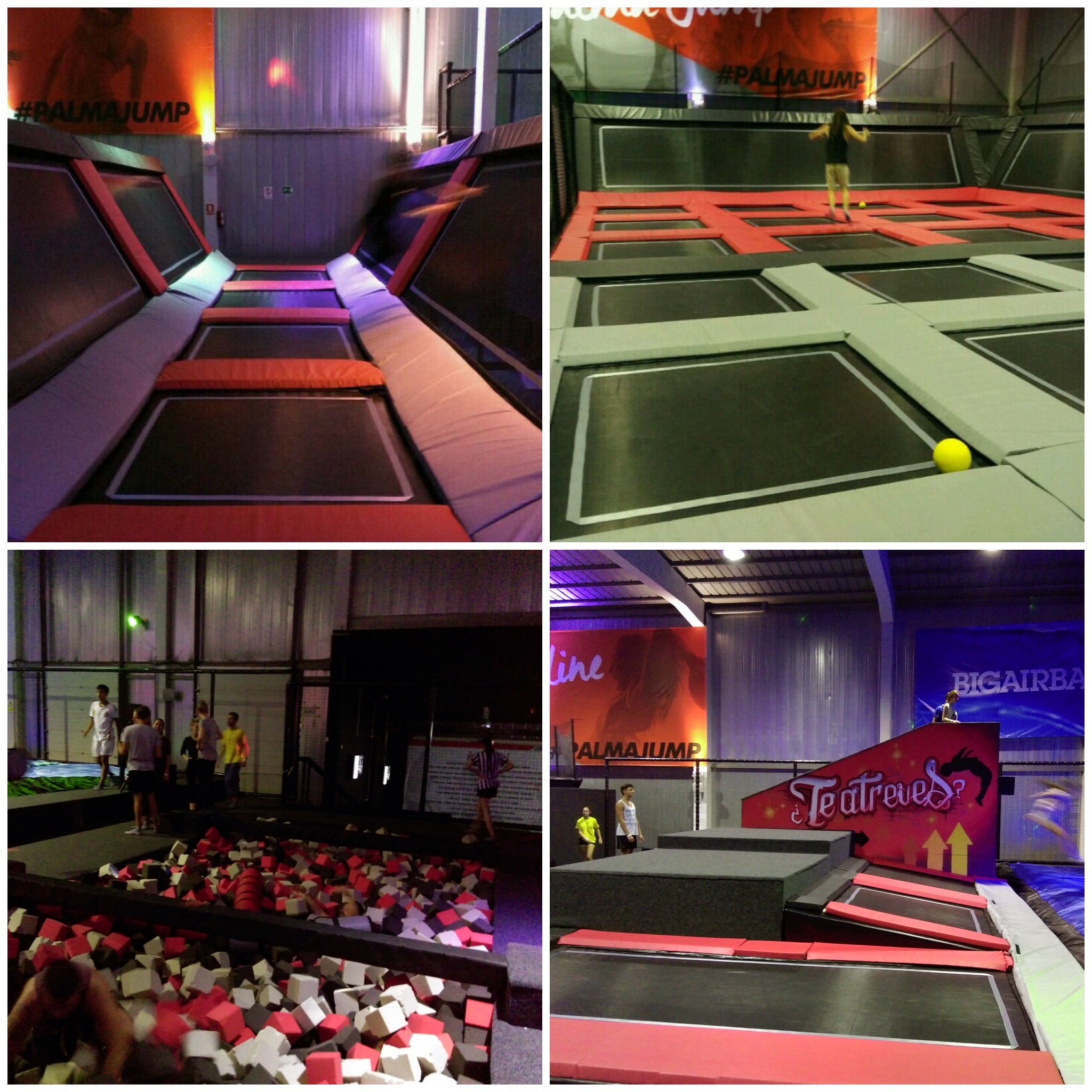 China Sports Trampoline Park 49M2 Small Size Indoor Trampoline Colorful Bounce for Kids and Adults