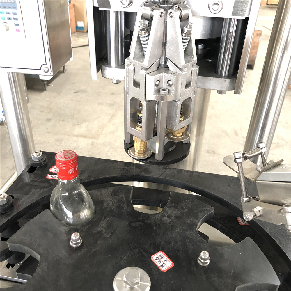 Factory price automatic screw capping machine automatic capper capping machine for glass bottles for liquid