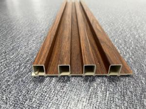  CE WPC Board Wall Paneling Wood Plastic Composite Fluted Panel Width 150mm-300mm Manufactures
