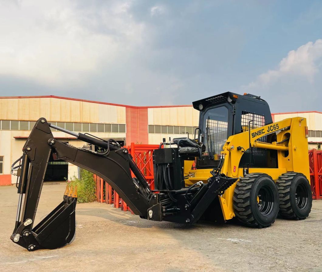 Agricultural Machinery EPA Approved Mini Diesel Skid Steer Crawler Loader